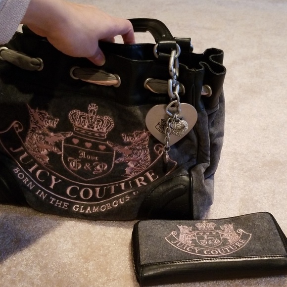 Juicy Couture Handbags - Juicy bag and wallet set